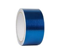 AsrMyjcx Cinta Reparación Lona Impermeable Reforzada Autoadhesiva Parches Resistentes PVC Multiuso Apropiada para Tienda Campaña Toldo Colchón Aire Piscina Inv, Azul 5cm