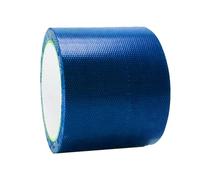 AsrMyjcx Cinta Reparación Lona Impermeable Reforzada Autoadhesiva Parches Resistentes PVC Multiuso Apropiada para Tienda Campaña Toldo Colchón Aire Piscina Inv, Azul 8cm