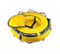 AsrMyjcx de Señalización de Buceo Inflable Marcadora Flotador de Superficie con Alta Visibilidad y Base Estable para Referencia en el Agua Adecuada para Buceo Libre Prácticas y Patrullas Costeras