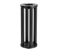 AsrMyjcx Elevador de Altura para Montura ecuatorial, Repuesto de Accesorios para telescopio, de extensión portátil, Resistente y Profesional para EQ5, 300 Mm Negro