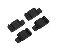 AsrMyjcx Kit de cerradura de puerta 4 Uds 1237200204 accesorio fácil de instalar pieza de repuesto juego de reparación de goma 1237200104 para W123 300D W126