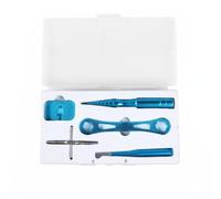 AsrMyjcx Kit de Mantenimiento de Carrete de Pesca Conjunto de Herramientas Juego Estuche Accesorios Piezas Mixtas con Puntas Hexagonales y Extractor de, Style A