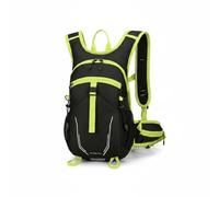 AsrMyjcx Mochila de Senderismo Mochila Mochila de Viaje Mochila de Día Ligero de Poliéster con Espalda Transpirable y 25L Adecuada para Rutas de Montaña Paseos, Verde, Verde
