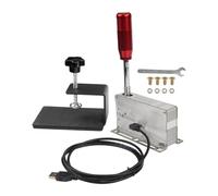 AsrMyjcx Palanca de Cambios secuencial USB para PC G923 G920, fácil de Instalar, Piezas de reparación de Videojuegos, Palanca de Cambios, Freno de Mano, Rojo