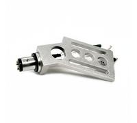 AsrMyjcx Portacápsulas de Tocadiscos Headshell Portacápsulas Portaagujas Brazo Fonocaptor de Aluminio Ligero Equilibrado para Reducir Resonancias y Mejorar, Plateado