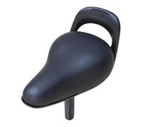 AsrMyjcx Sillín para Niños de Bicicleta Cojín Cómodo Antideslizante Impermeable Accesorio de Reemplazo Adecuado para Bicicletas Equilibrio, Negro