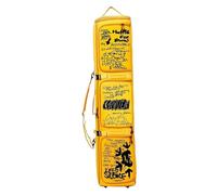 AsrMyjcx Snowboard Bolsa Portaequipaje Ruedas Multiuso para Viaje Separador Húmedo Seco Soporte para Botas Correa Desmontable Adecuada para Desplazamientos de, Amarillo