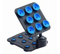 AsrMyjcx Soporte de Cámara Subacuática Montura de Succión Base de Ventosa Soporte para Teléfono Diseño Ajustable con Rótula y Placa Inclinada Material de, Azul