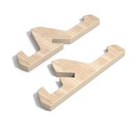 AsrMyjcx Soporte para Patinete Expositor Base Vertical Organizador para Tablas Madera Lisa Acabado Suave Compatible con Hogar y , Soporte De Segunda Generación