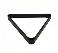 AsrMyjcx Triángulo de Billar Accesorio de Mesa Porta Bolas Soporte de Romper Compatibilidad Versátil con Juegos de 8 9 y Snooker Mantiene Bolas Unidas para, Black 5.25MM