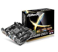 Asrock 90-MXGWQ0-A0UAYZ - Placa Base (Fm2a68m-Dg3+, AMD, Fm2+, A68h, 2ddr3, 32gb, Vga+Dvi, Gblan, 4sata3, 2usb3, Matx)