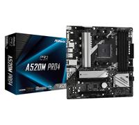 Asrock A520M PRO4 placa base Zócalo AM4 micro ATX