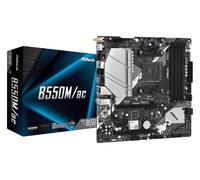 ASRock AM4 AMD B550 SATA 6Gb/s Micro ATX AMD placa base modelo B550M/AC