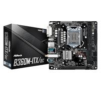 ASRock B360M-ITX/AC - Placa Base (Intel B360/GbE, AC WiFi, USB 3.1 Gen 2A, Mini-ITX, 1 PCIe 3.0 x16) Color Negro