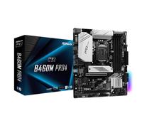 ASRock B460M Pro4 mainboard - motherboard M-Atx B460 DDR4 LGA 1200 Usb-C ,2x M.2