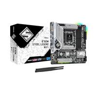 Asrock B760M Steel Legend WiFi, Intel B760, 1700, Micro ATX, 4 DDR5, HDMI, DP, EDP, Wi-Fi 6E, LAN 2.5G, PCIe5, 3X M.2, RGB
