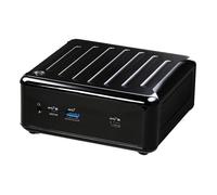 ASRock Barebone NUC-Box-1165G7 - PC Mini Barebone Intel Core i7-1165G7 4.7 GHz, 0.6L, 2x HDMI, 2x LAN, USB-C, DDR4, M.2, SATA, Fuente 90W, Negro