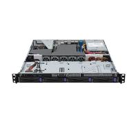 ASRock Barebone Server 1U4LW-B650/2L2T RPSU 1U Rack, Socket AM5 (AMD B650), DDR5-SDRAM, 4 HDD Hot-Swap, 4 LAN, 450W RPSU