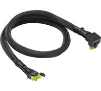 ASRock Cable de alimentación 12V-2x6600W | Compatible con ATX 3.1 y PCIe 5.1 | Conector GPU en forma de L | Terminales HCS 16AWG | Para fuentes de alimentación de juegos ASRock Taichi/Phantom 750W +
