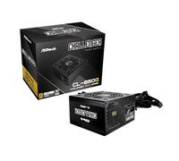 ASRock Challenger - Fuente de alimentación de 850 W iCOOL con control inteligente del ventilador de 120 mm, hoja de golf, 5 años de garantía, CL-850G 80 Plus, certificado dorado, no modular, ATX3.1