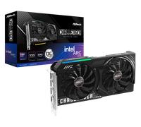 ASRock Tarjeta gráfica Intel ARC B570 Challenger 10 GB OC 2600 MHz 19 Gbps GDDR6 160Bits 7680 x 4320 600 W Dual Fan 0dB Silent Cooling Tarjeta gráfica