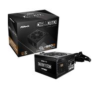 Fuente ALIMENTACION ASROCK CL-650B,PSU,650W,80 Plus Bronze,120MM,Active PFC,PCI-E (6+2 Pin) x4,SATA (5 Pin) x4