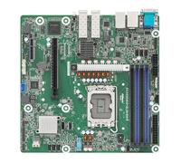 ASRock EC262D4U2-2L2Q/E810 Placa Base micro-ATX con Intel C262, Socket LGA 1700 para Intel Xeon, soporte DDR5 ECC, 4 DIMM, 5x SATA, M.2, SlimSAS, RAID 0/1/5/10