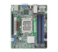 ASRock EC266D4ID-2T/X550, 1xSKT, LGA 1700, Intel Xeon 6, SATA, NVMe, 2xM.2, 2x10GbE, IPMI