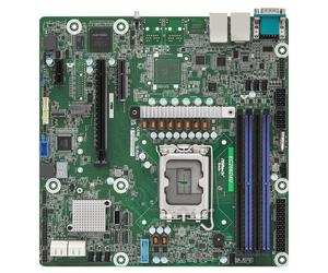 ASRock EC266D4U, 1xSKT LGA 1700, Intel E-2400, C266, SATA, NVMe, 1xM.2, 2xGbE, IPMI