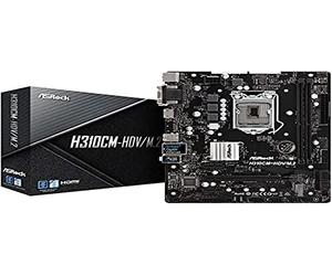 Asrock H310CM-HDV/M.2 Intel H310 Micro ATX DDR4 SDRAM Motherboard, Tarjeta Madre