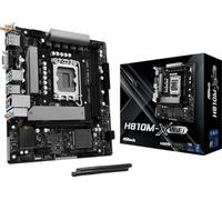 ASRock H810M-X Gen5 WiFi - Motherboard - micro ATX - LGA1851 Sockel - H810 Chipsatz - USB 3.2 Gen 1, USB-C 3.2 Gen 1 - Wi-Fi 6, Bluetooth, 2.5 Gigabit LAN - Onboard-Grafik (CPU erforderlich)