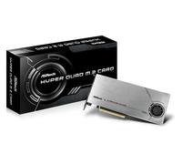 Asrock hyper quad m.2 tarjeta y adaptador de interfaz interno
