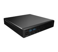 ASRock Jupiter X300 - Mini PC Barebone, AMD Socket AM4, DDR4 hasta 64 GB, HDD y SSD de 2,5 Pulgadas, HDMI, USB-C, Color Negro