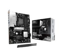 ASRock Placa base B550 Rock WiFi – ATX zócalo AM4 DDR4 WiFi 6E PCIe 4.0 CrossFireX 90-MXBV20-A0UAYZ
