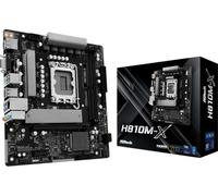Asrock Mb Intel 1851 H810M-X - Atx - Usb 3.2 (90-Mxbs4-A0uayz)