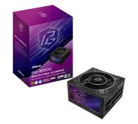 Fuente ALIMENTACION ASROCK PG-850G,PSU,850W,80 Plus Gold/A,135MM,Modular,PCI-E 5.1 (12+4pin) x1,PCI-E (6+2 Pin) x3,SATA (5 Pin) x9