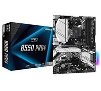 Asrock placa b550 pro4 amd am4 4ddr4 hdmi pcie3.0 sata3 usb3.2 atx