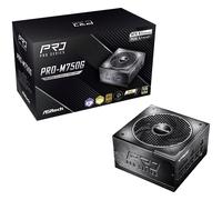 Asrock Pro Series PrO-M750g 750w Atx 80+ Gold Black (90-Uxr075-Gfeaa2)