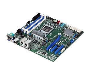 ASRock Rack E3C242D4U LGA1151/ Intel C242/ DDR4/ SATA3 & USB3.0/ V & 2GbE/MicroATX placa base de servidor