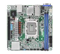 ASRock Rack Placa base de servidor EC266D2I-2T/AQC Mini-ITX 2X 10GLan Single Socket V1 (LGA 1700) Intel Xeon E-2400 Series