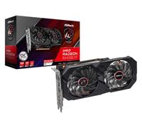 Asrock Radeon RX 6500 XT Phantom Gaming 4GB OC GDDR6 Graphics Card, RDNA2, AMD FidelityFX, 1024 Streams, 2820MHz Boost