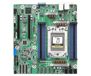 ASRock SIENAD8UD3, 1xSKT, LGA 4844, AMD EPYC 8004, SoC, SATA, NVMe, 2xM.2, 2xGbE, IPMI