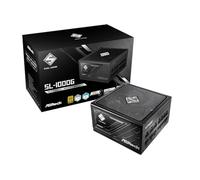 ASRock Steel Legend SL-1000G 1000W 80 Plus Gold & Cybenetics Platinum - Fuente de alimentación Modular Completa ATX3.1 y PCIe5.1 Lista con Cable de Doble Color 12V-2x6