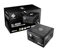 ASRock Steel Legend SL-850G 850W 80 Plus Gold & Cybenetics Platinum - Fuente de alimentación totalmente modular ATX3.1 PCIe5.1, lista para usar con cable de doble color, 12 V-2 x 6, 10 años de