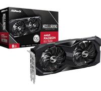 ASRock Tarjeta gráfica AMD Radeon RX 7600 Challenger 8GB OC GDDR6 DisplayPort HDMI 0dB Silent Cooling Graphics Card 128-bit 7680 x 4320 18 Gbps