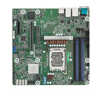 ASRock W880D4U, 1xSKT LGA 1851, Intel Core Ultra, W880, SATA, 2xM.2, 2xGbE, IPMI