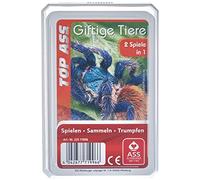 ASS Altenburger 22571996 - Top Venenoso Animales - Juego de Cartas - Triunfo y cuarteto