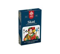 ASS Altenburger FSC Skat Premium Leinen, französisches Bild en Faltschachtel