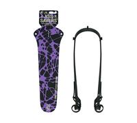 Ass Savers - Win Wing 2 Road - Guardabarros Trasero para Bicicletas Gravel, con Horquilla Negra, neumáticos máx. 60 mm, Ultraligero, fácil instalación/extracción con Clip, Montaje Seguro, Squid