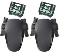ASS SAVERS Mfm-1-blk Guardabarros de Bicicleta, Unisex, Negro, Mini (Paquete de 2)